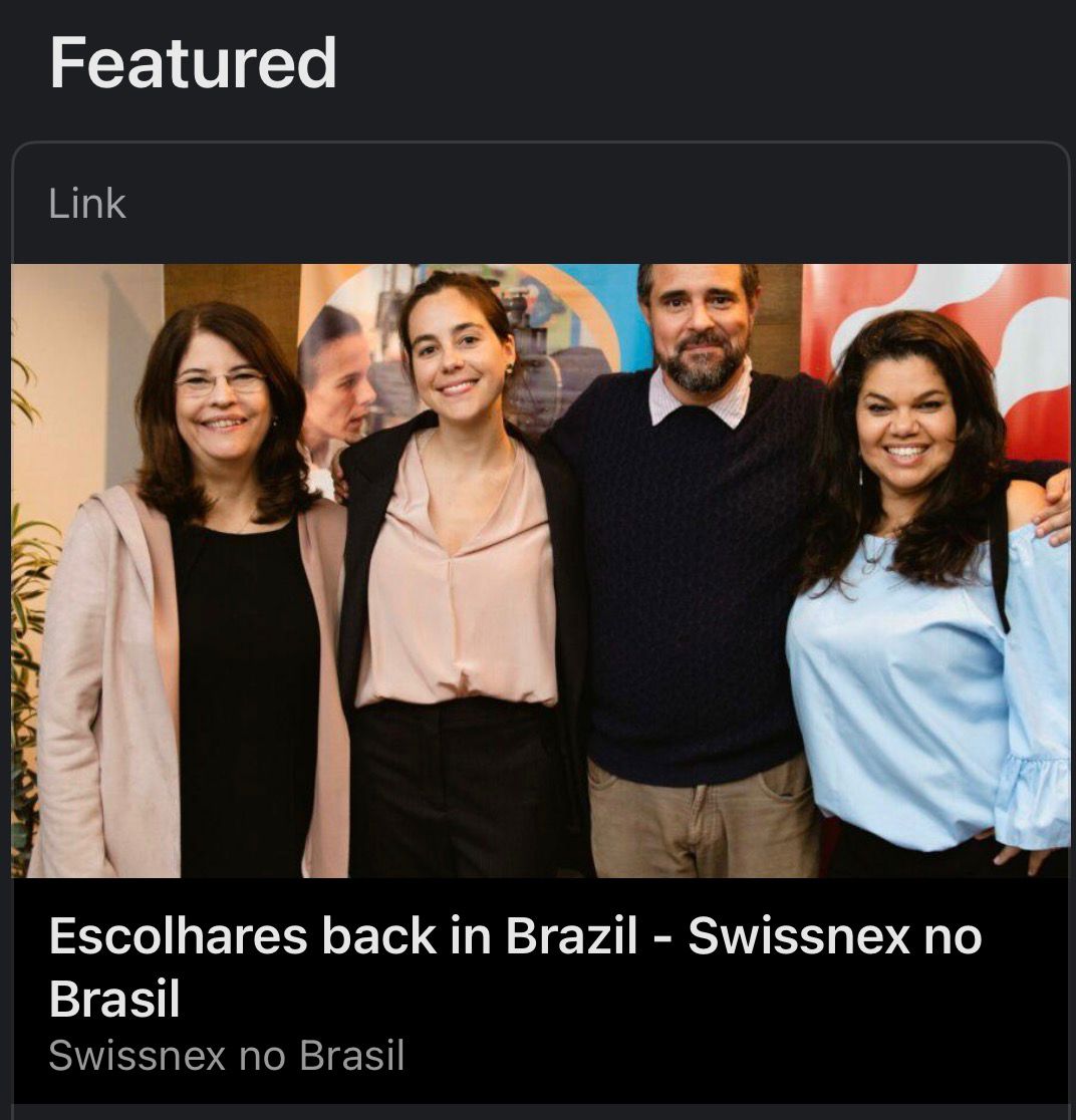 Escolhares impact in Brazil